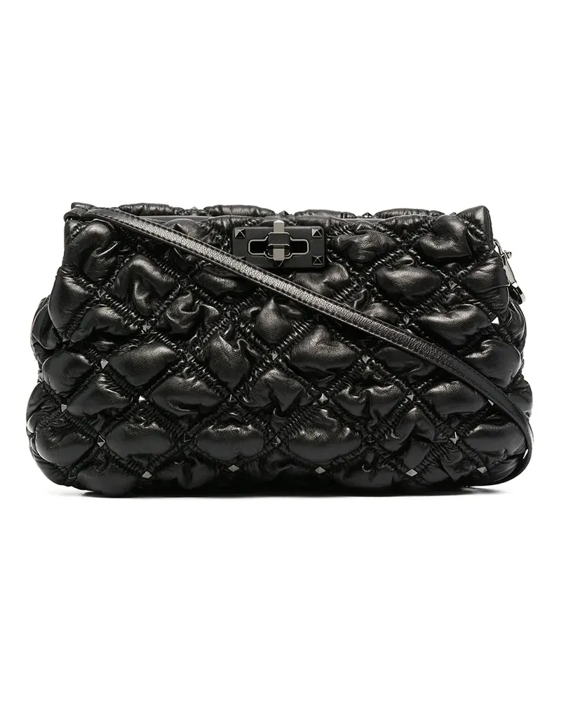 Valentino Garavani SpikeMe Clutch - Schwarz Schwarz