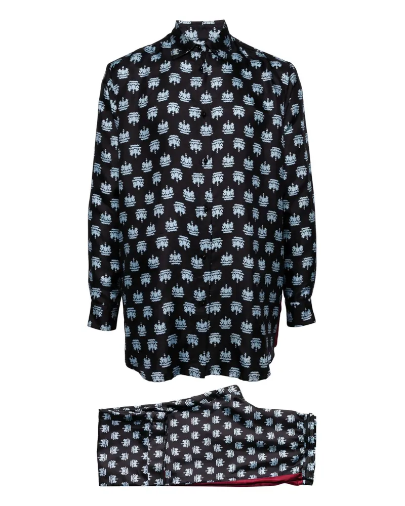 macgraw PHD Pyjama - Blau Blau