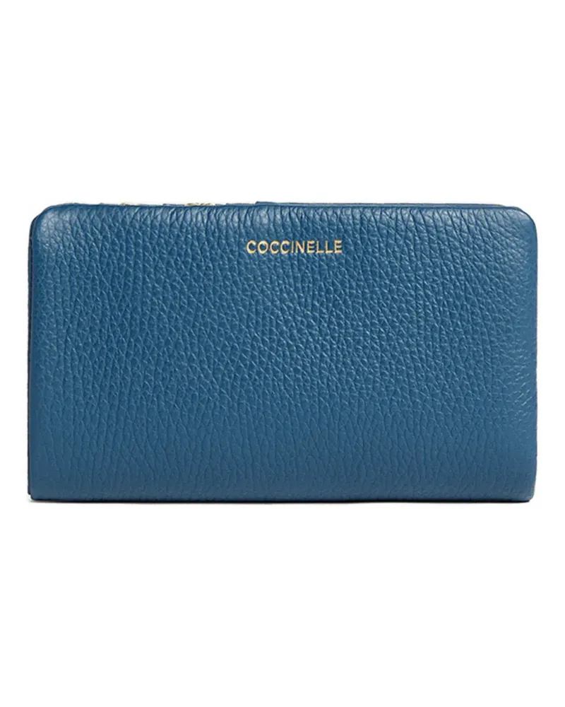 Coccinelle Portemonnaie mit Reißverschluss - Blau Blau