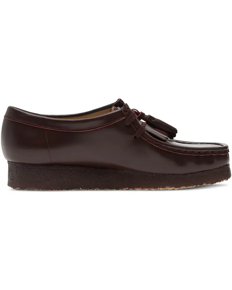 Clarks Wallabee Derby-Schuhe - Braun Braun
