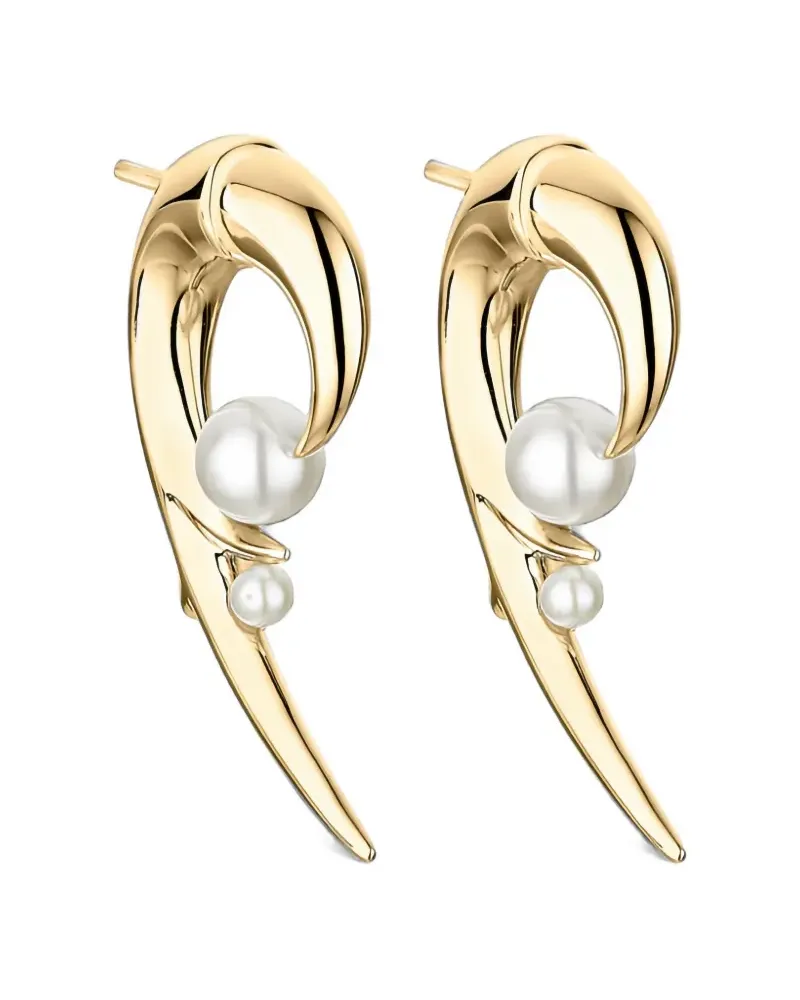 Shaun Leane Cherry Blossom' Ohrringe - Gold Gold