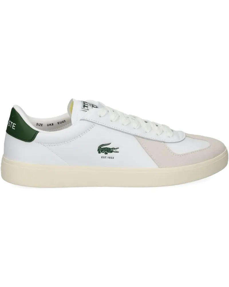 Lacoste Baseshot Pro Sneakers aus Leder - Weiß Weiß