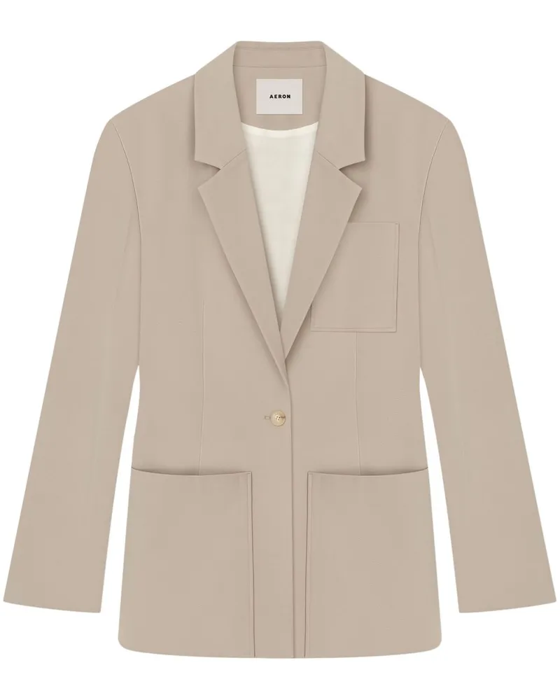 AERON Taillierter Blazer - Nude Nude