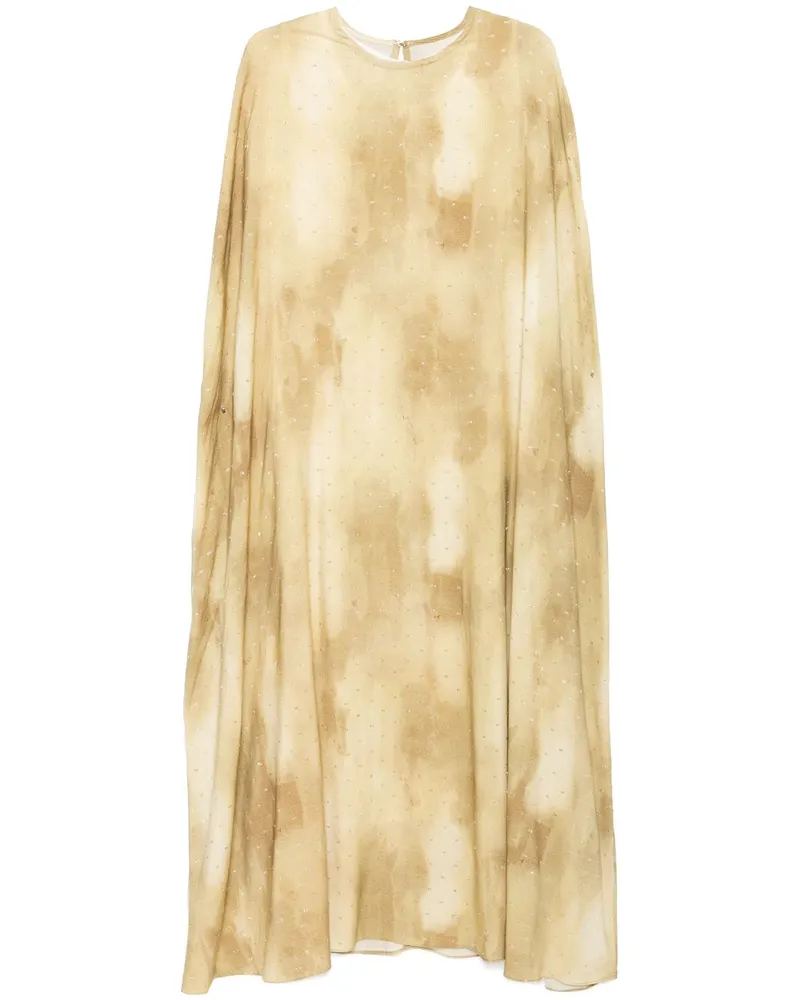 Bambah Kaftan mit Farbverlauf - Gelb Gelb