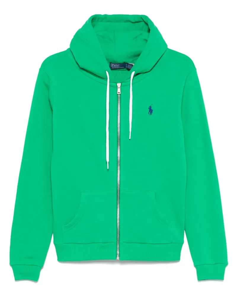 Ralph Lauren Hoodie mit Logo-Stickerei - Grün Grün