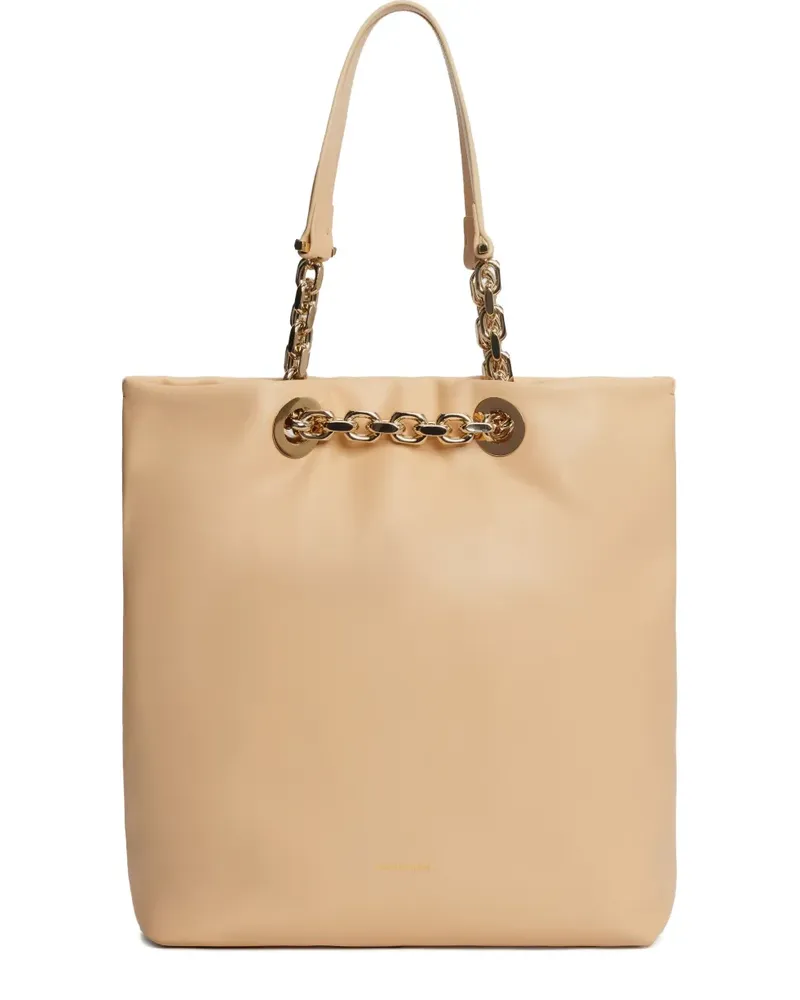 Fabiana Filippi Tote Bag mit Kettendetail - Nude Nude
