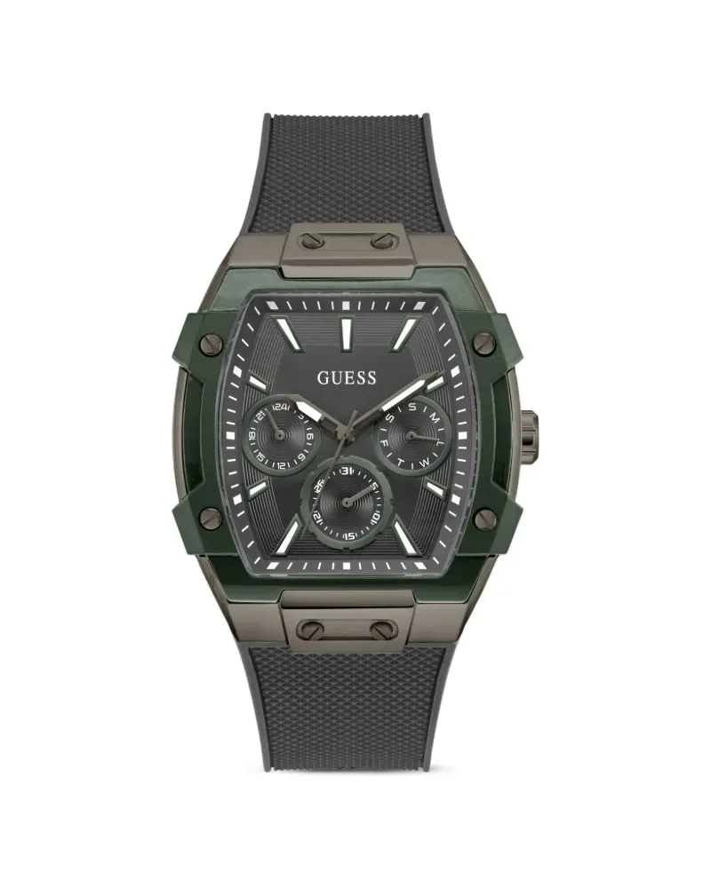 Guess Multifunktions-Armbanduhr aus Edelstahl 44mm - Grau Grau