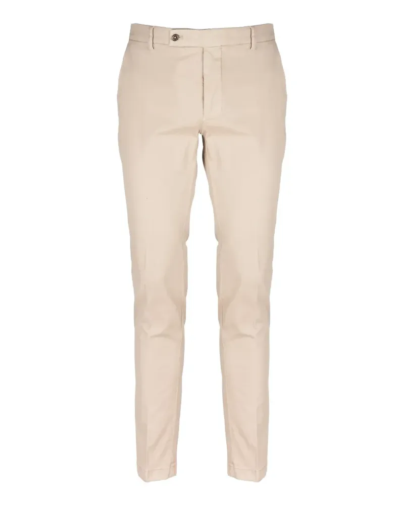 Berwich Morello slim-fit trousers - Nude Nude