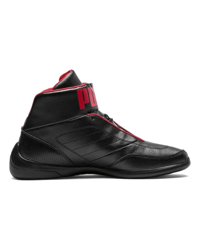 Puma x Ferrari Scuderia Kart Cat Mid Sneakers - Schwarz Schwarz