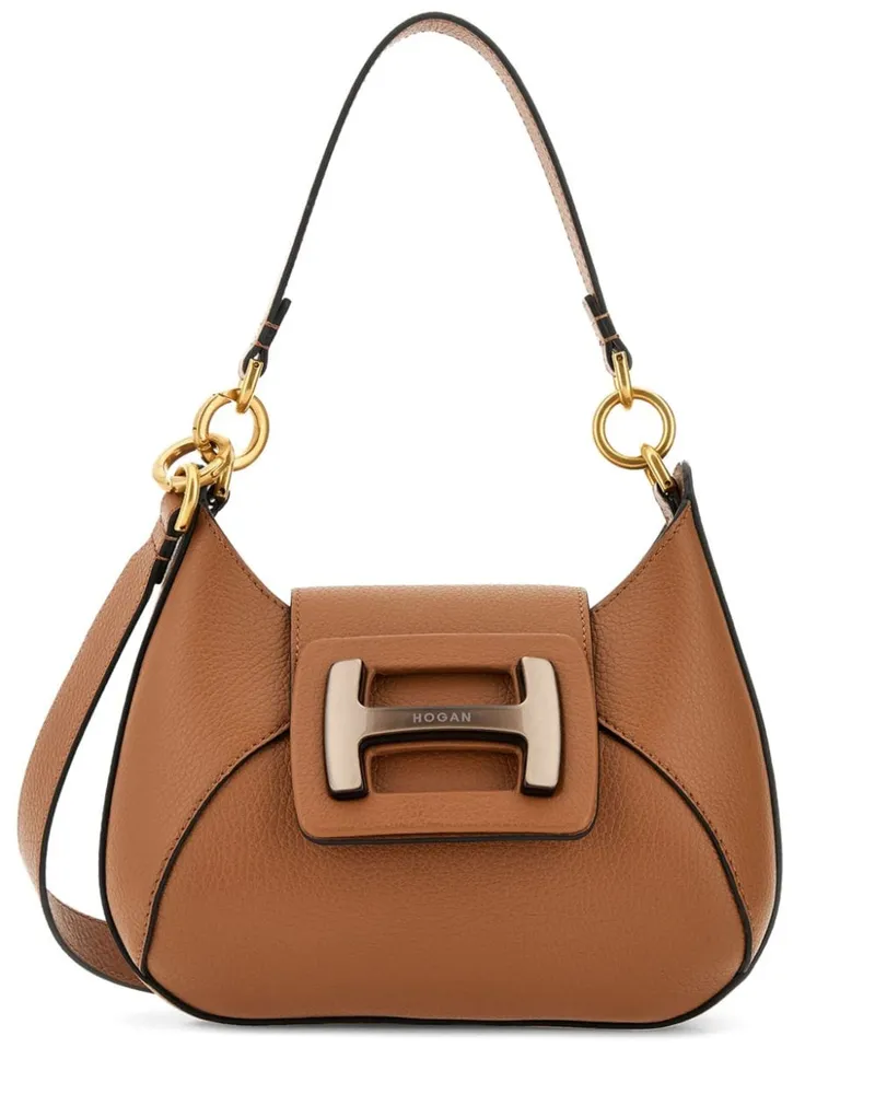 Hogan Mini Hobo-Tasche Braun