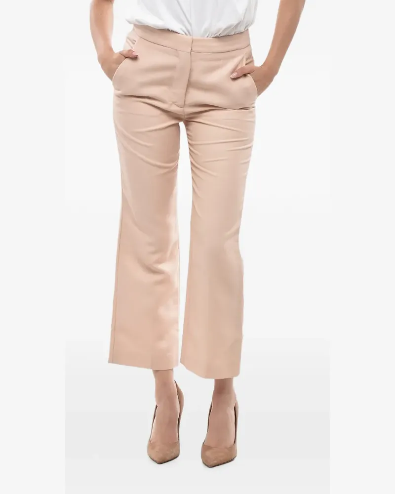 Stella McCartney Carlie Cropped-Hose - Rosa Rosa