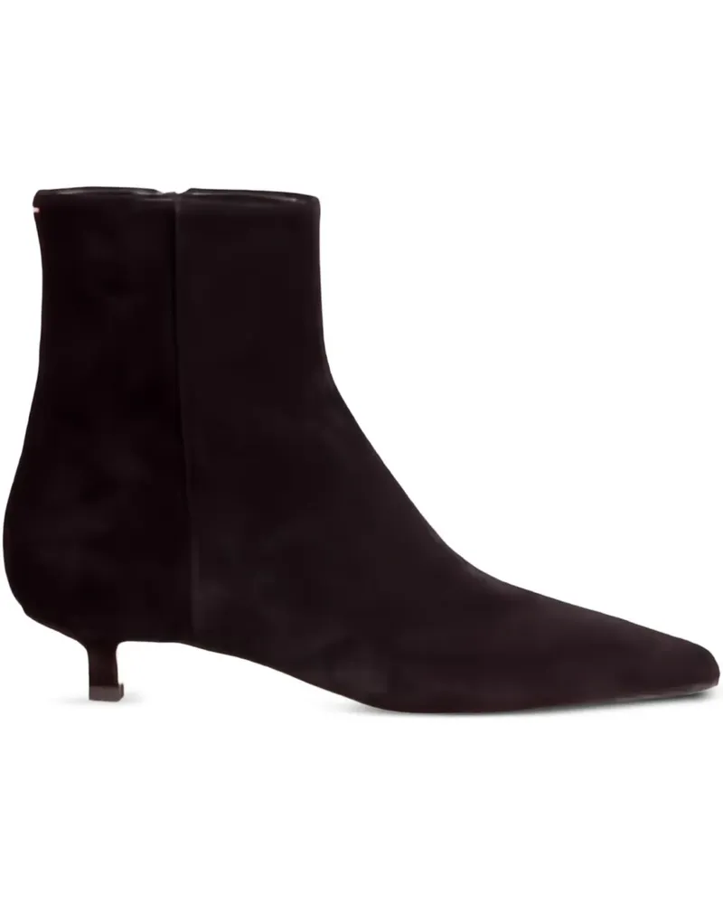 aeyde pointed boots - Schwarz Schwarz