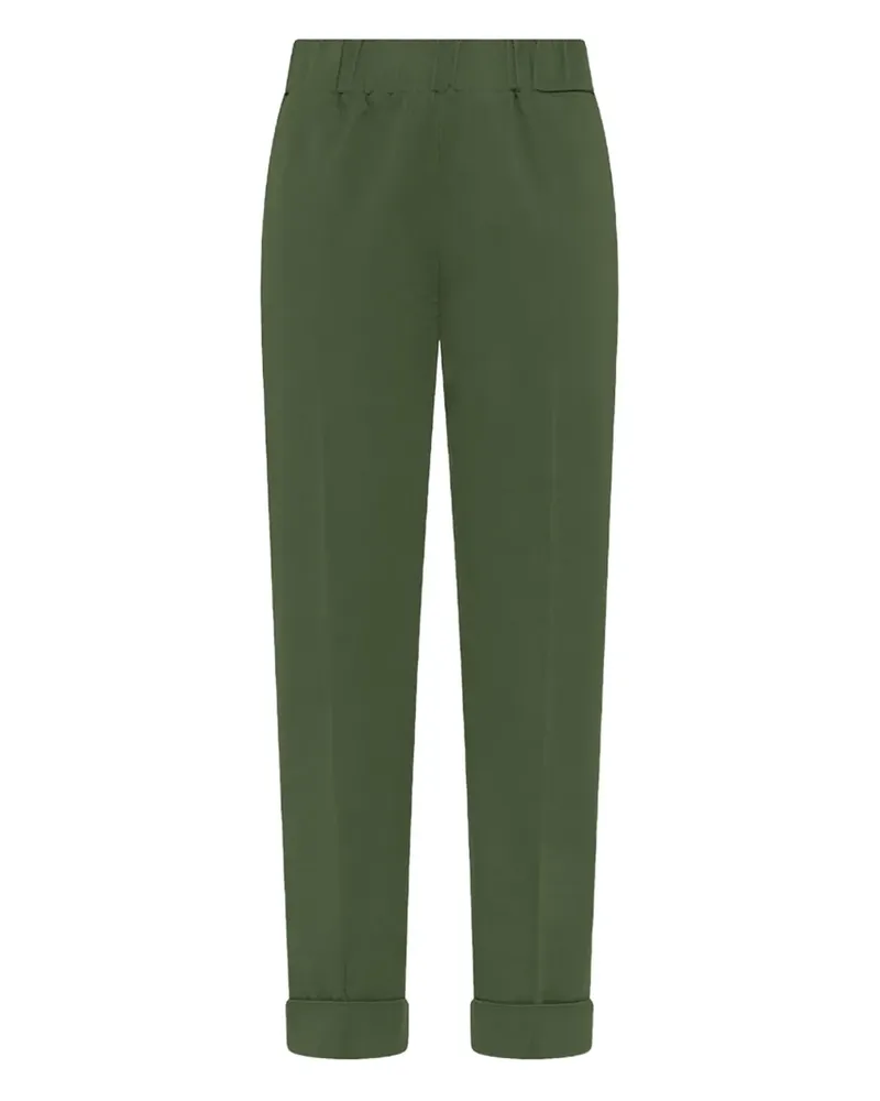 Deha elastic-waist cuffed trousers - Grün Grün