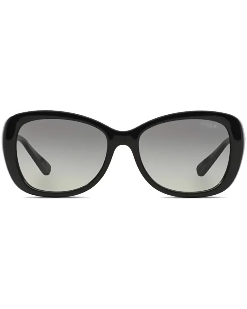 Vogue Sonnenbrille mit Logo-Print - Schwarz Schwarz
