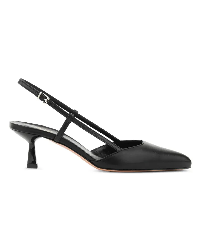 Paul Warmer Spitze Slingback-Pumps - Schwarz Schwarz