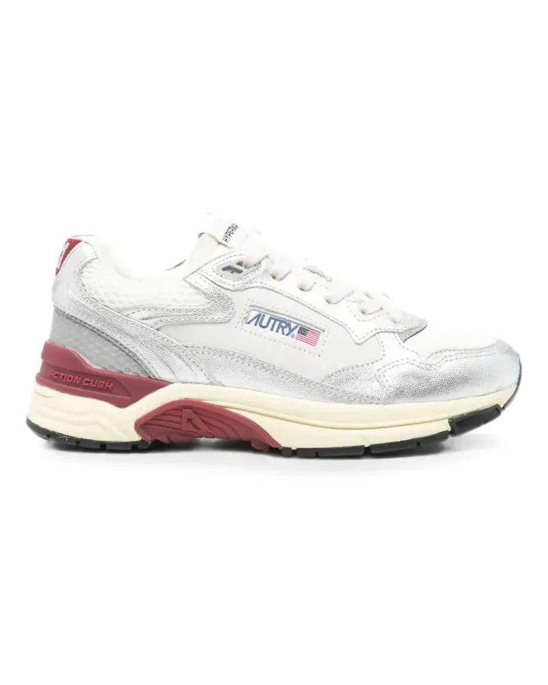 AUTRY Hyperway Sneakers im Metallic-Look - Nude Nude
