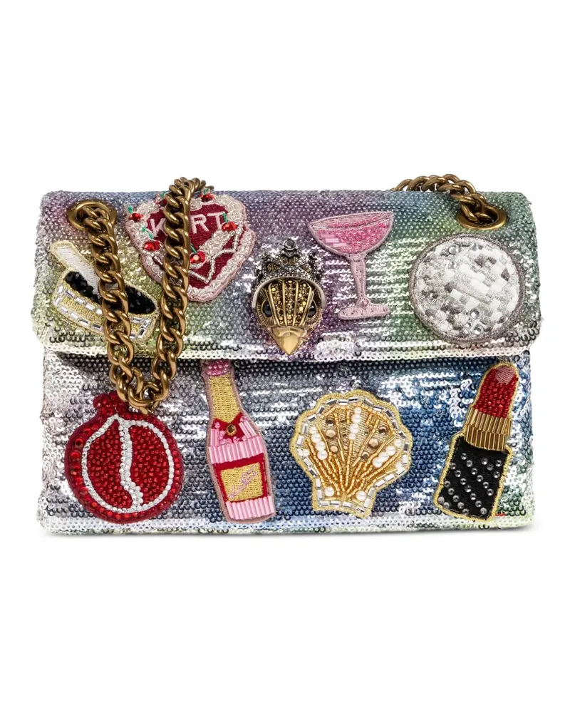 Kurt Geiger mini Kensington shoulder bag - Silber Silber