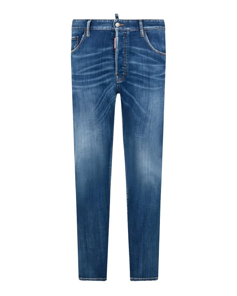 Dsquared2 distressed faded-effect jeans - Blau Blau