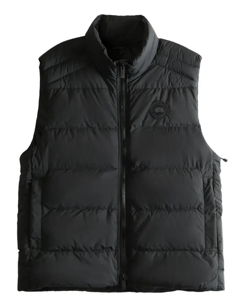 Canada Goose padded zip-up vest - Schwarz Schwarz