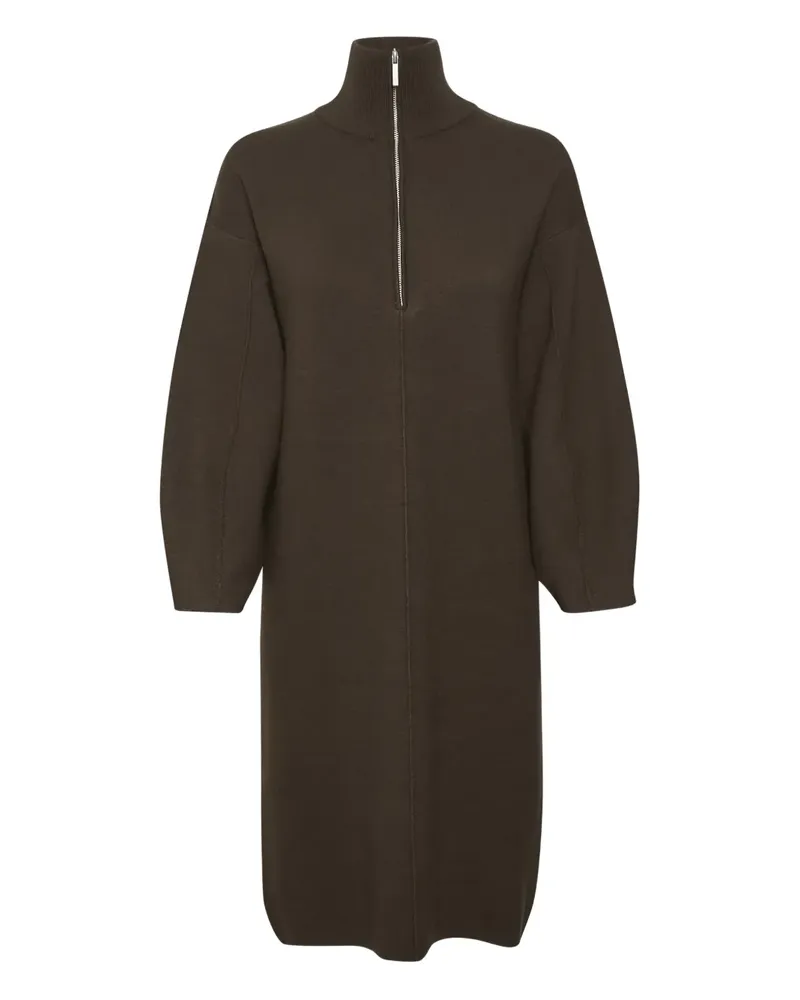 Gestuz Minikleid mit Reißverschluss - Braun Braun