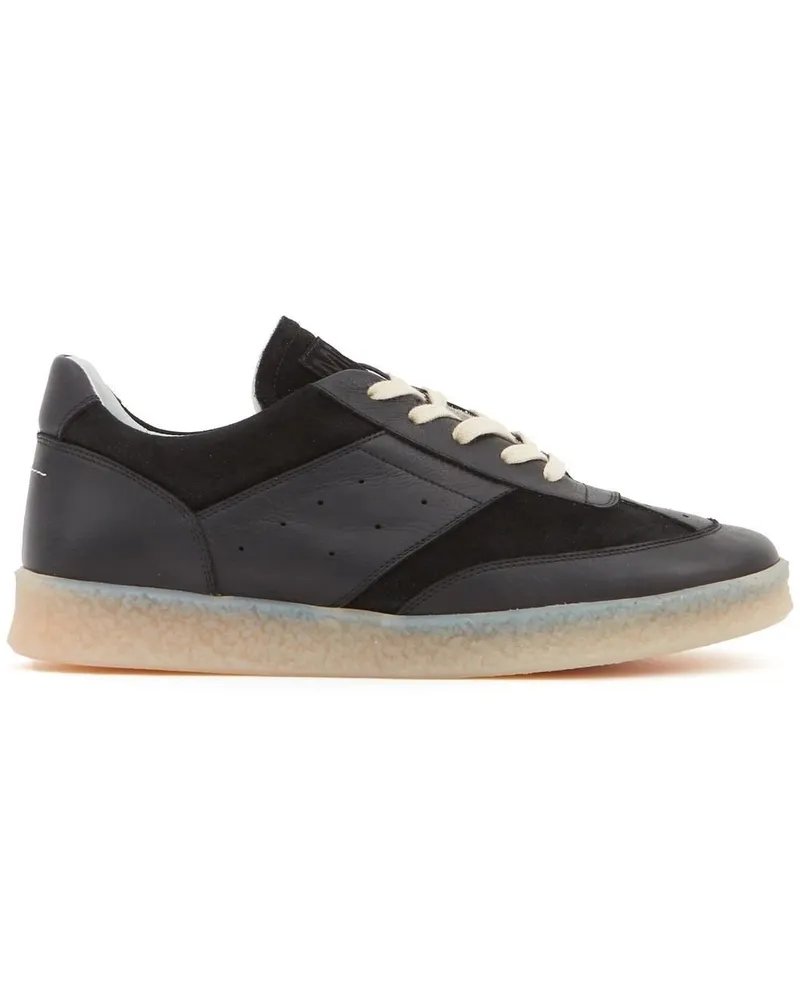 Maison Margiela Court Sneakers - Schwarz Schwarz