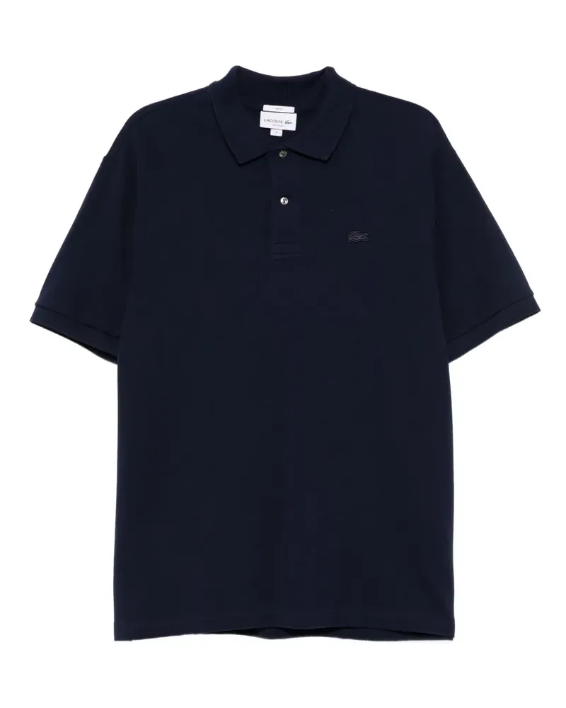 Lacoste Poloshirt aus Piqué - Blau Blau