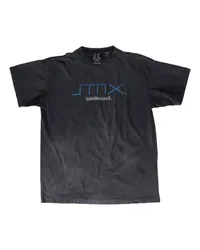 SAINT MXXXXXX logo-print cotton T-shirt Schwarz