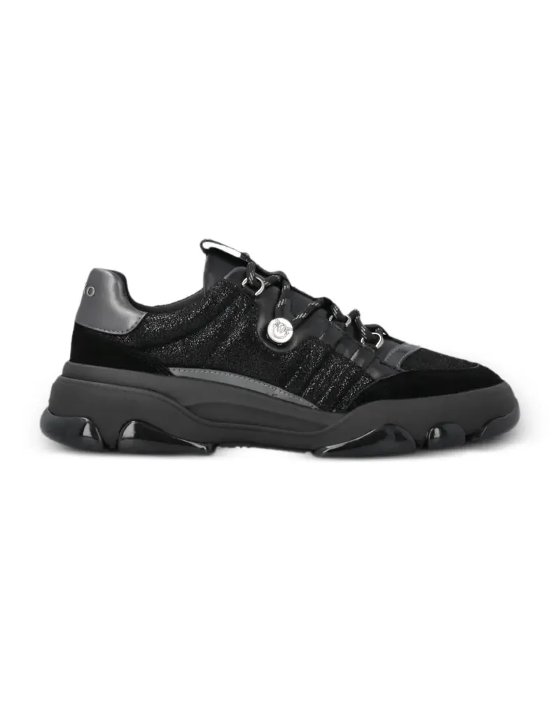 Pinko Sneakers mit Glitzer - Schwarz Schwarz