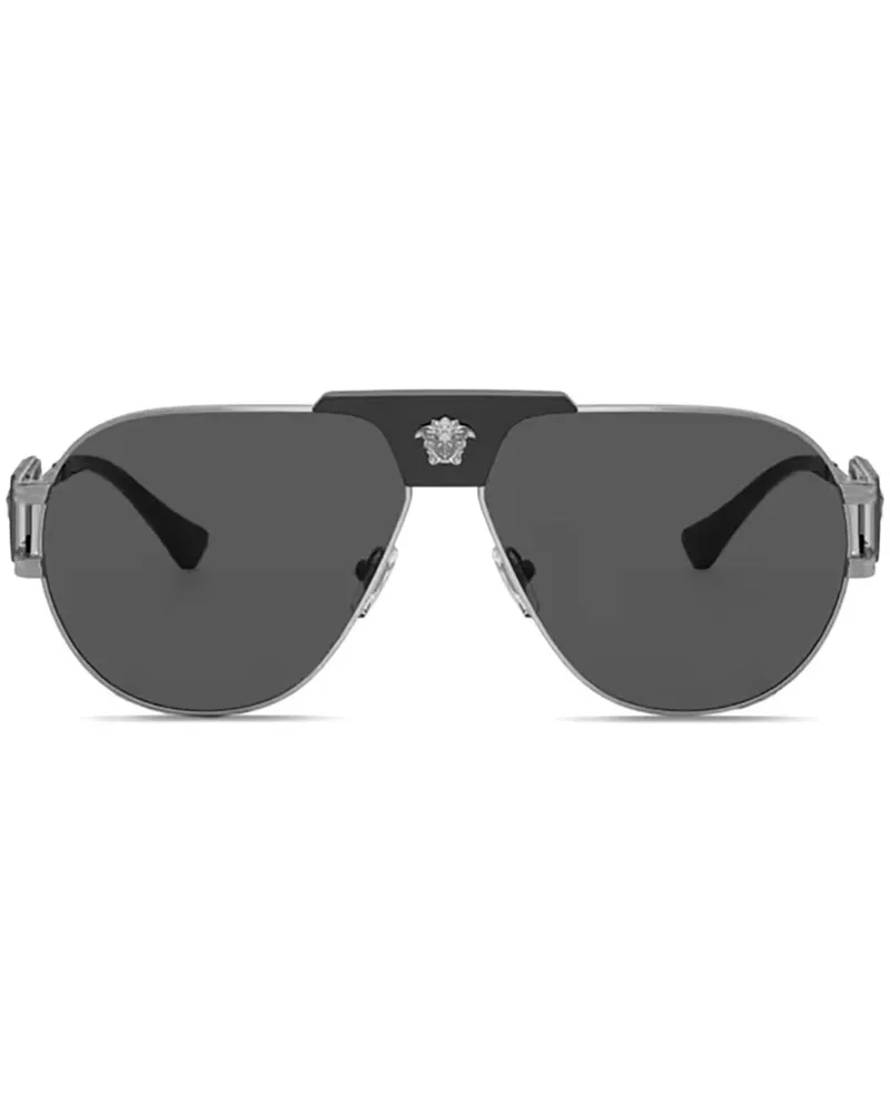 Versace Getönte Pilotenbrille - Gold Gold