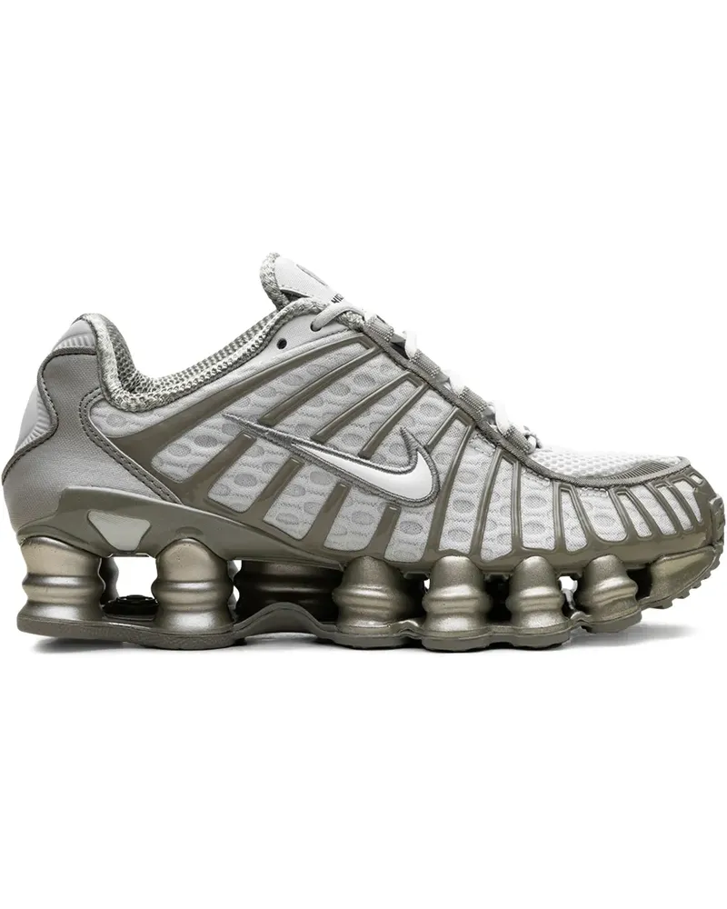 Nike Shox TL Light Silver/White/Light Army Sneakers - Silber Silber