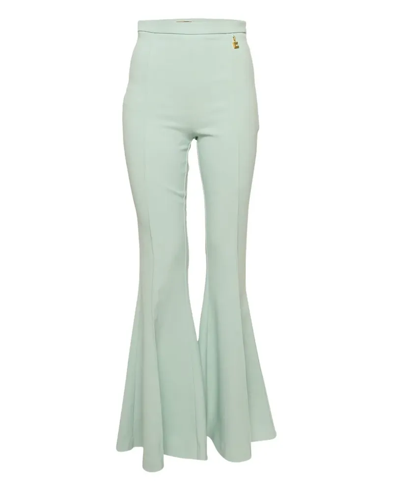 Elisabetta Franchi Ausgestellte Hose - Grün Grün
