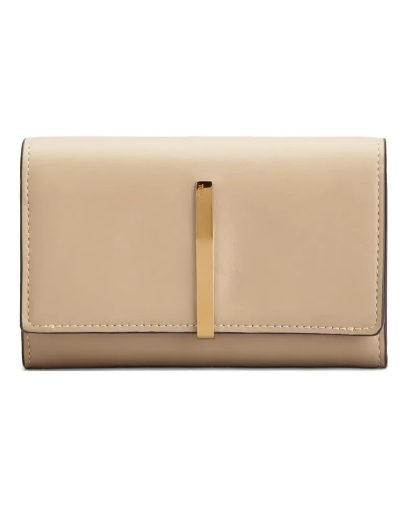 TOD'S bar tri-fold wallet - Nude Nude