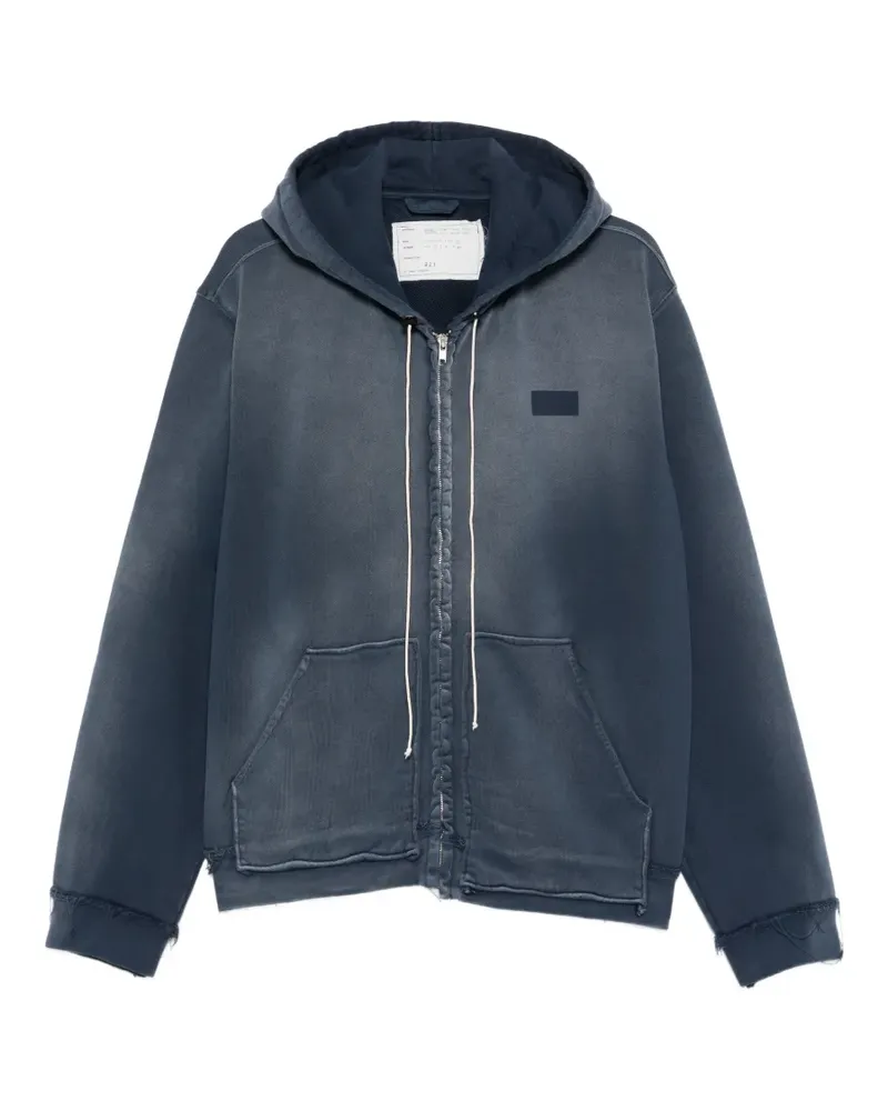 Camiel Fortgens hooded zip jacket - Blau Blau