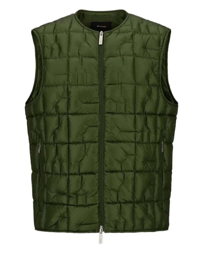 Herno Gesteppte Weste mit Reißverschluss - Grün Grün