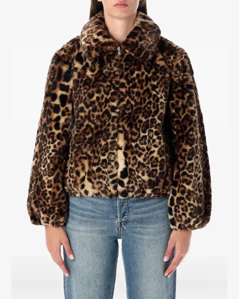 Levi's Elle Sherpa-Jacke - Braun Braun