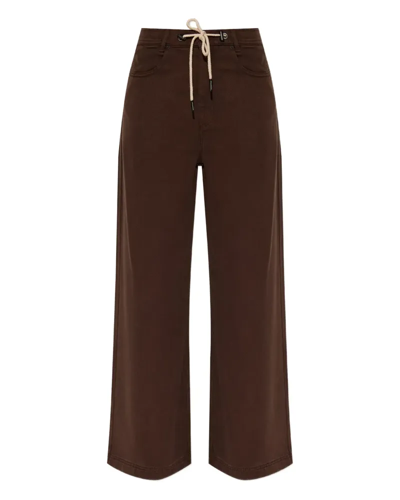 MUNTHE drawstring-waist trousers - Braun Braun