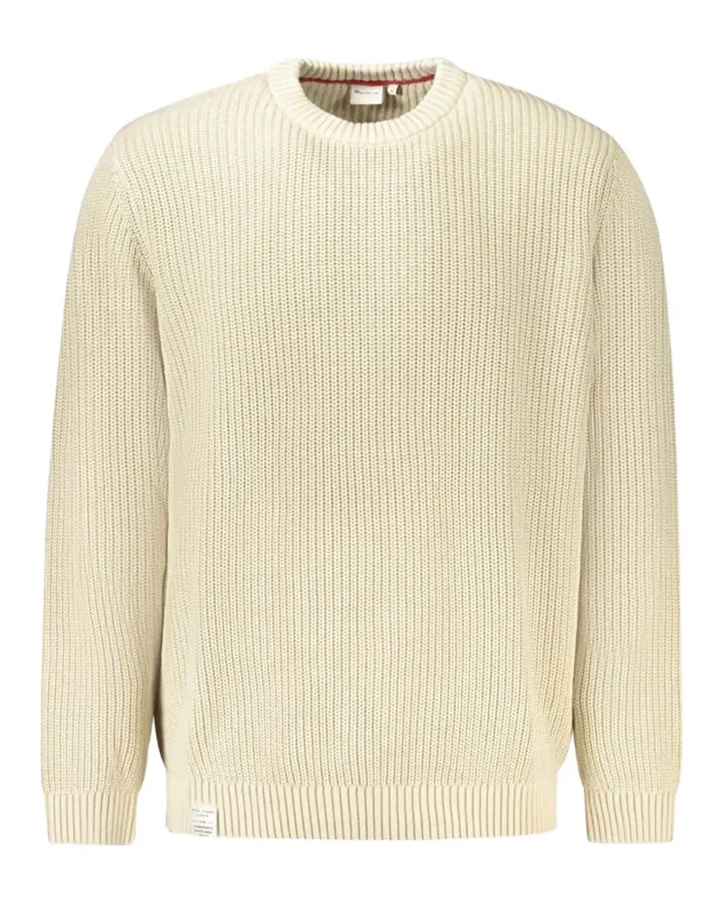 Pepe Jeans Parker ribbed-knit sweater - Nude Nude