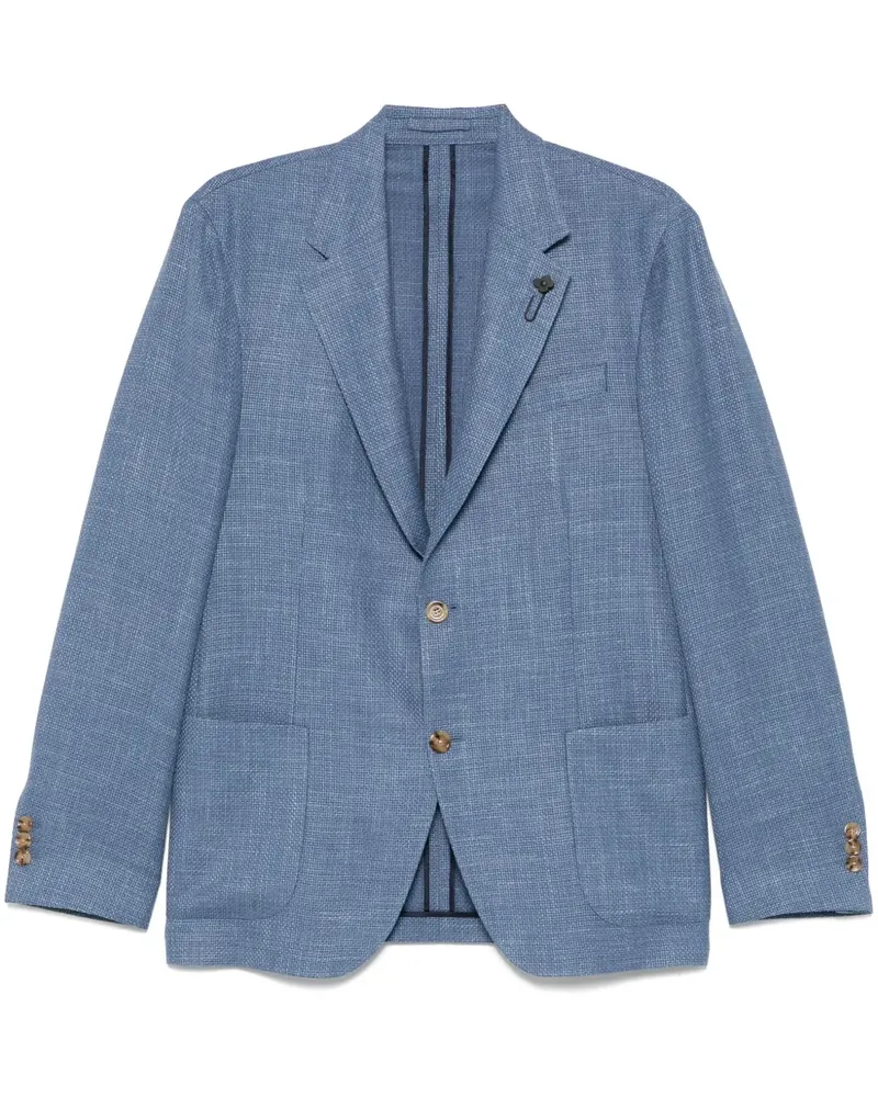 LARDINI Einreihiges Sakko - Blau Blau