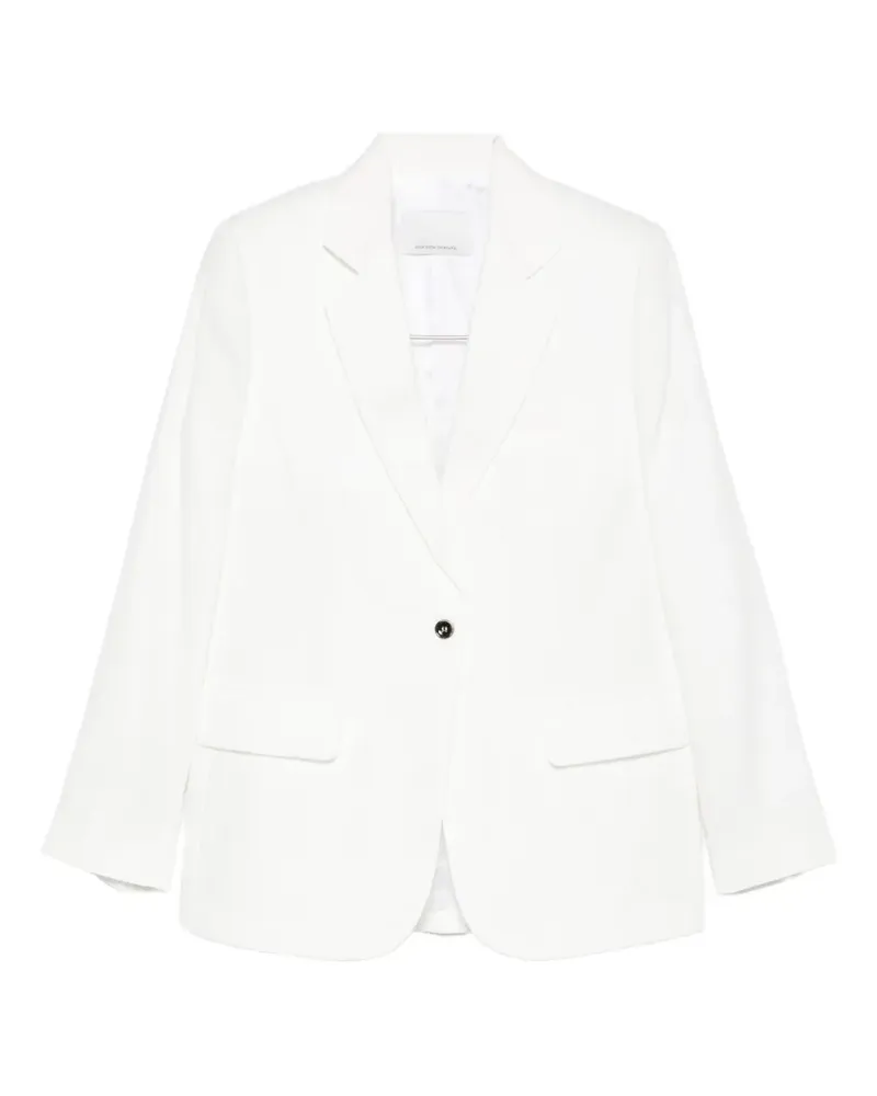 nine:inthe:morning Bella single-breasted blazer - Weiß Weiß