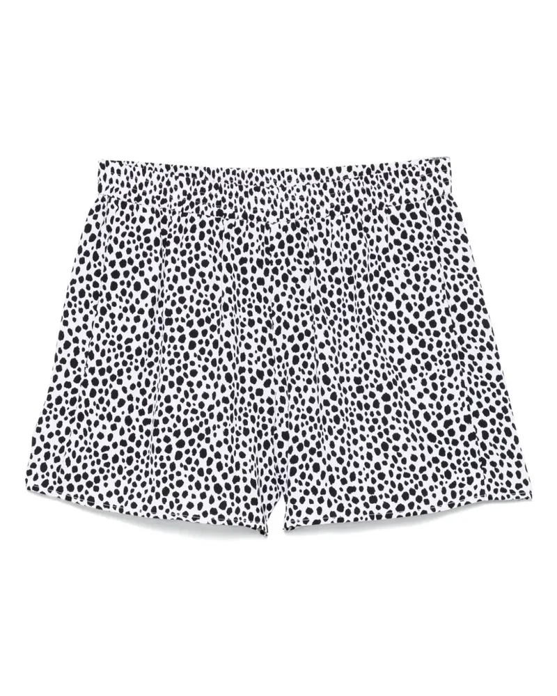 Michael Kors Shorts mit Leoparden-Print - Weiß Weiß