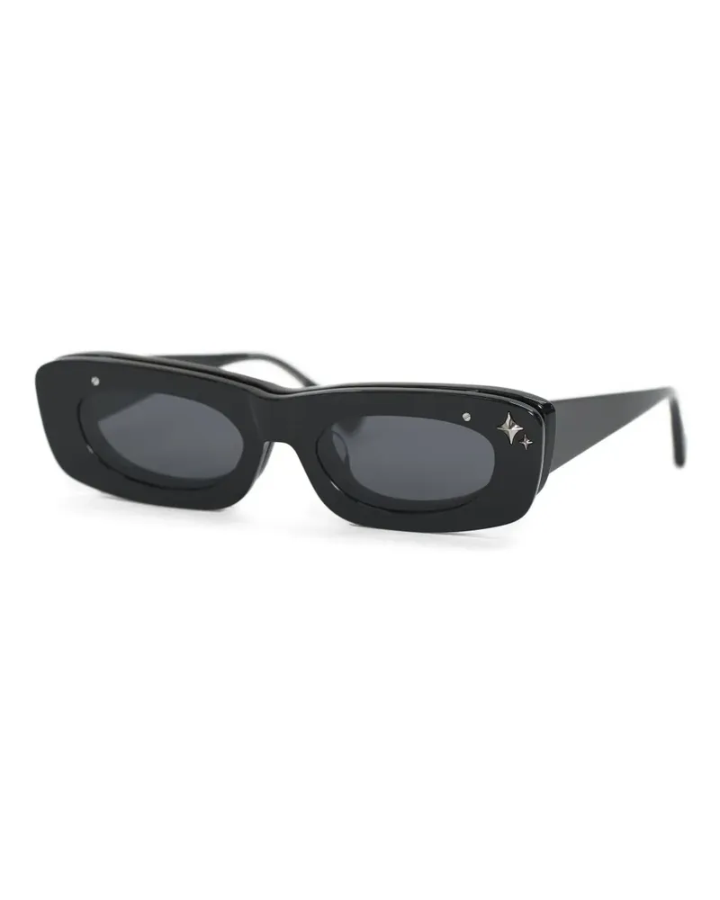 pushBUTTON x Grey Ant Flip Up Sonnenbrille - Schwarz Schwarz