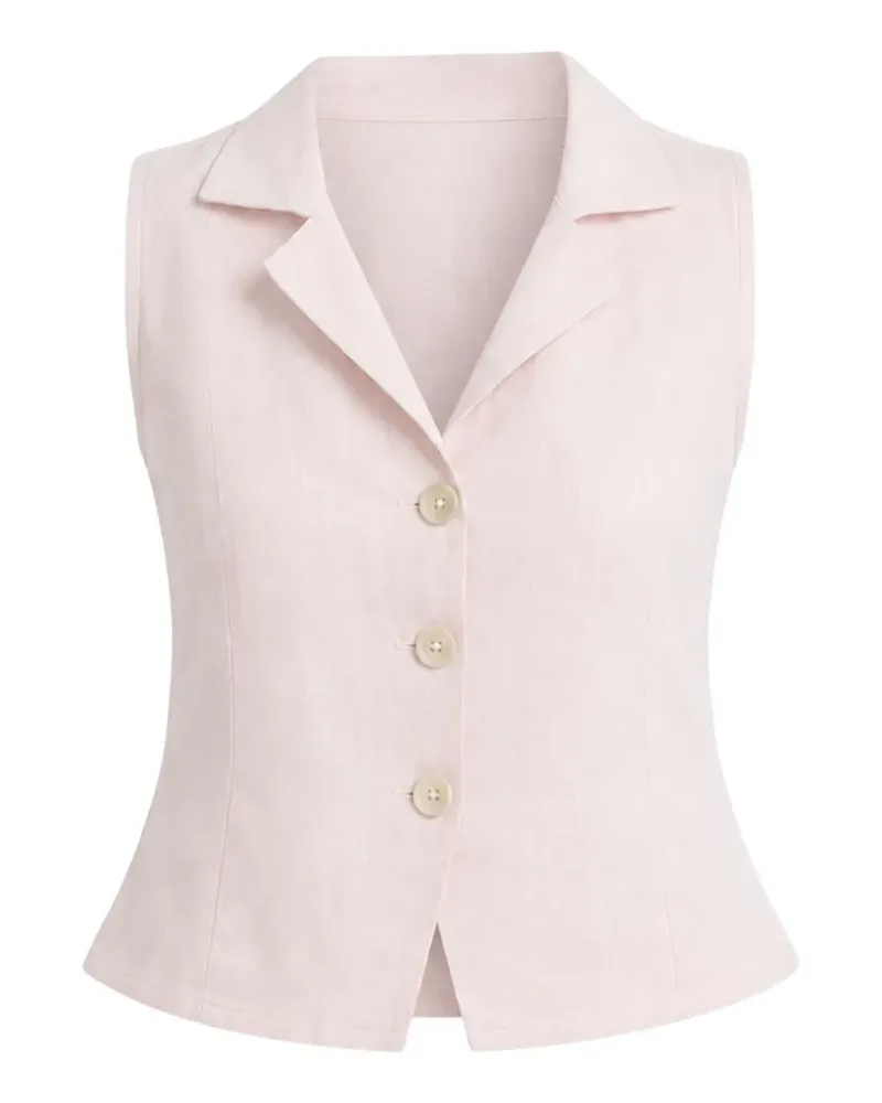 DL1961  Neev button-up sleeveless shirt - Rosa Rosa