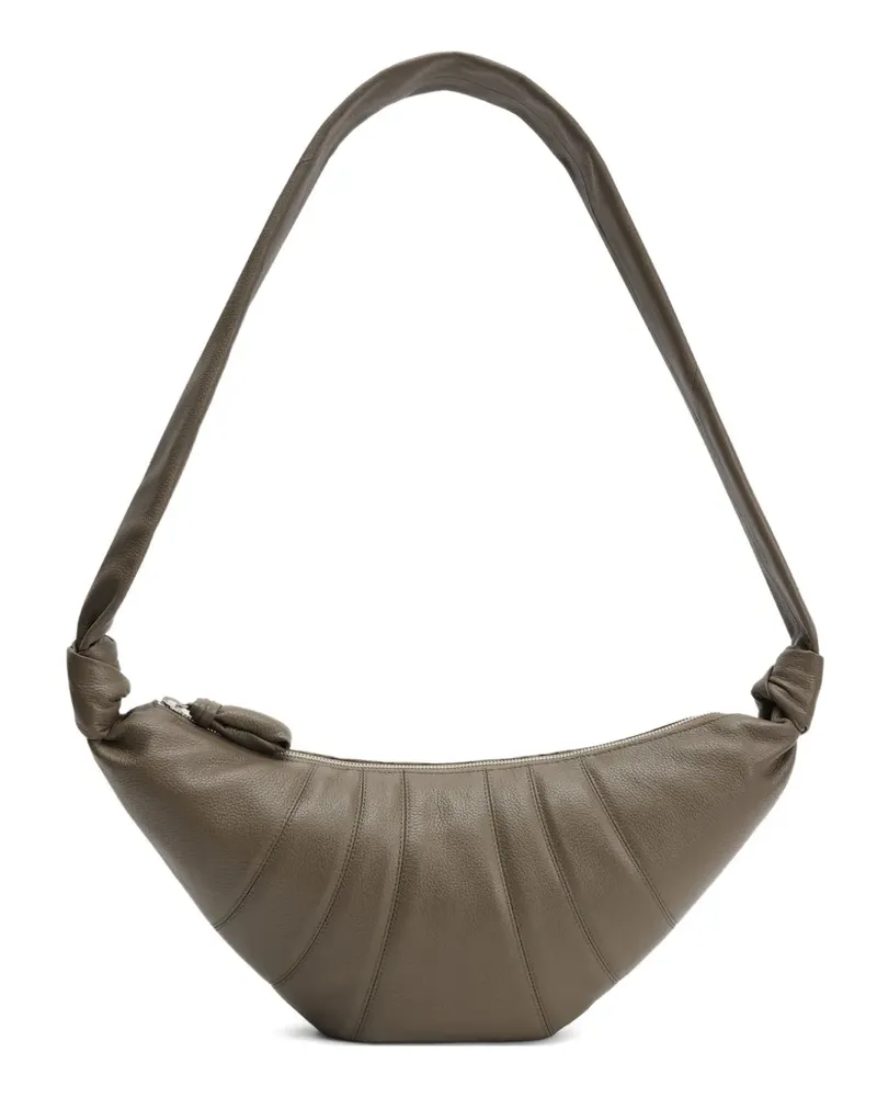Christophe Lemaire Mittelgroße Croissant Schultertasche - Braun Braun