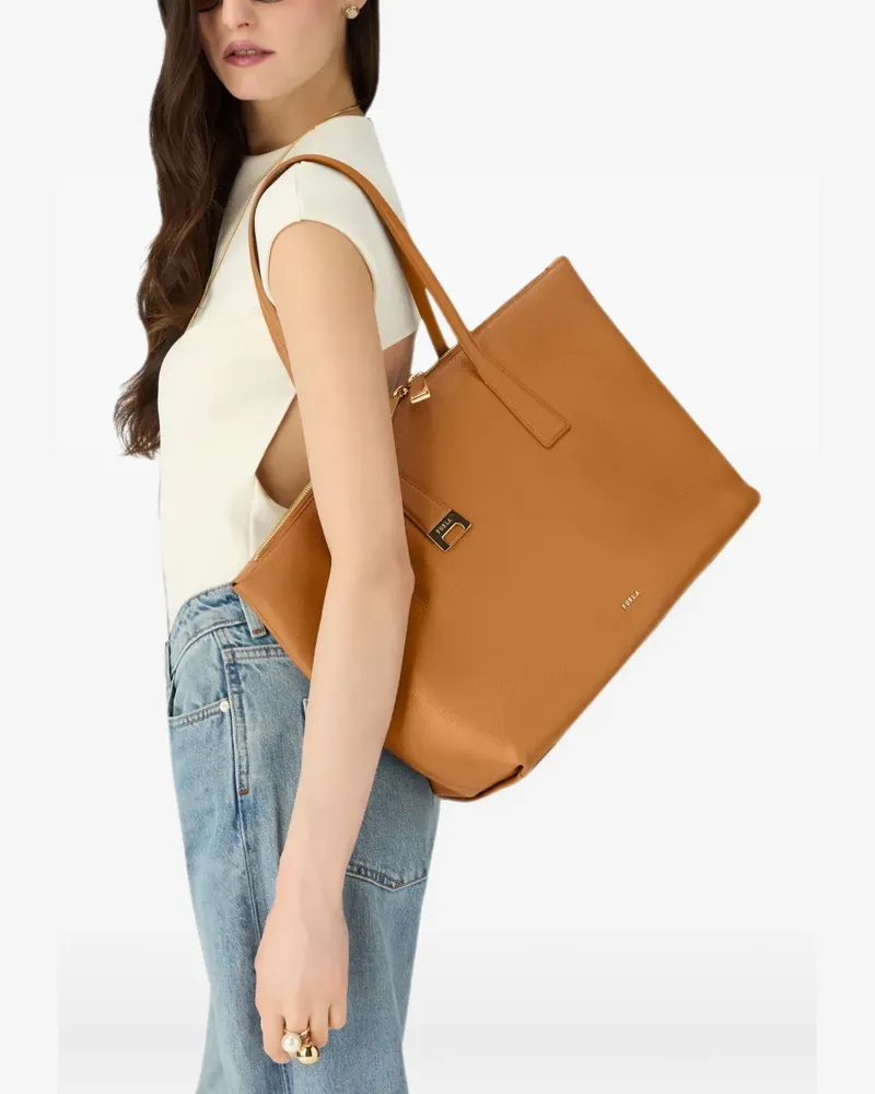 Furla Olivia Tote Bag - Nude Nude