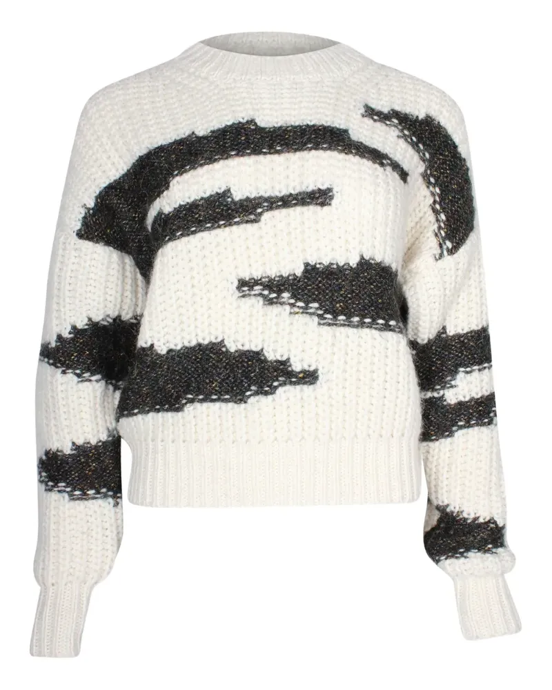ba&sh two-tone sweater - Weiß Weiß