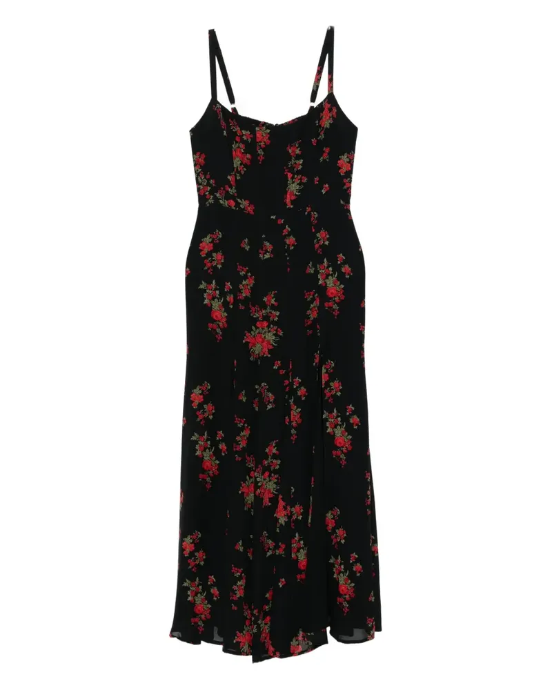 Reformation Eridania Kleid - Schwarz Schwarz