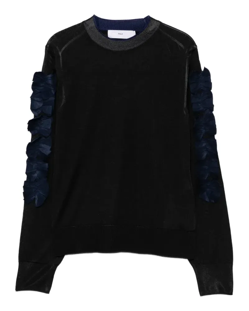 Toga Motif T-Shirt - Schwarz Schwarz