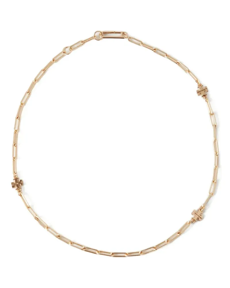Tory Burch Good Luck chain necklace - Gold Gold