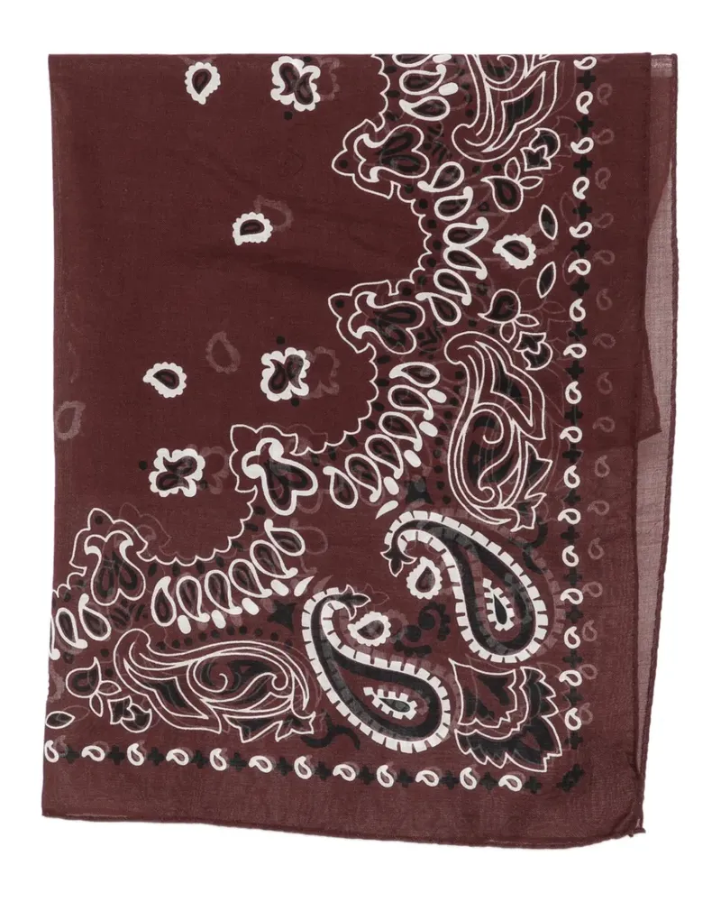 Destin paisley-printed scarf - Braun Braun