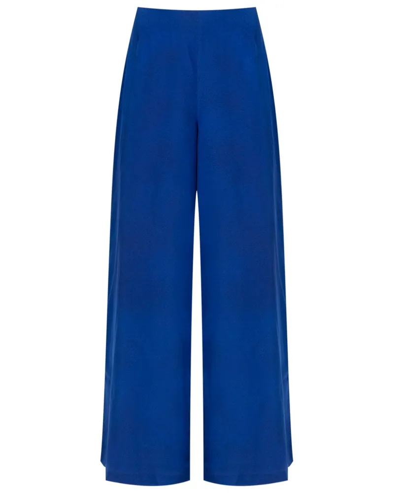 Lenny Niemeyer Clean Wide-Leg-Hose aus Seide - Blau Blau